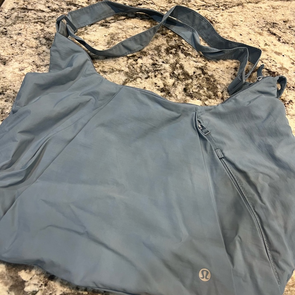 Lululemon Blue Tote Bag